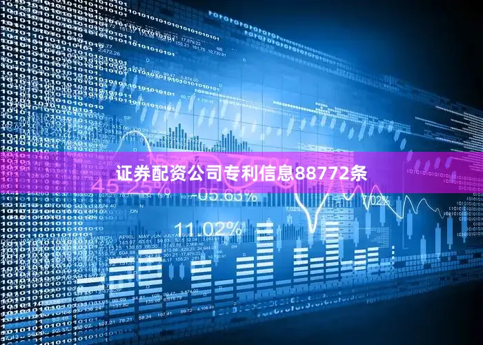 证券配资公司专利信息88772条
